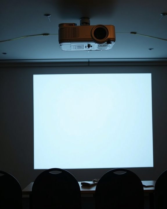 accurate projector screen sizing