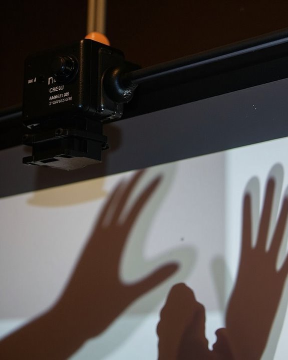 adjust projector for clarity