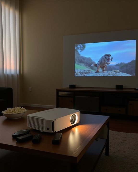 affordable casual home projectors