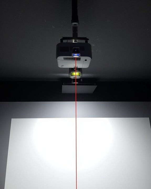 align projector for sharp image