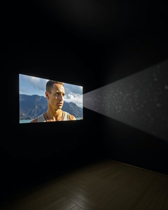 black wall projector compatibility