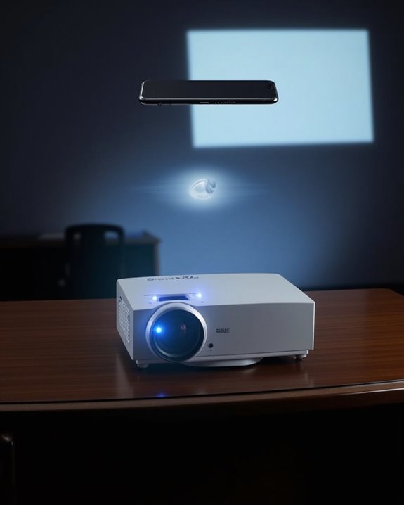 bluetooth pairing for projectors