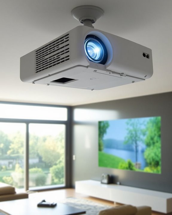 bright portable outdoor projectors