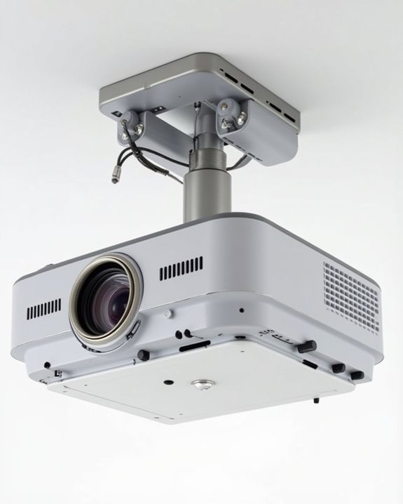 ceiling mount compatibility features