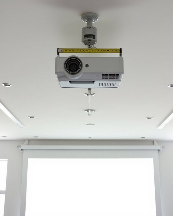 ceiling mount installation tips