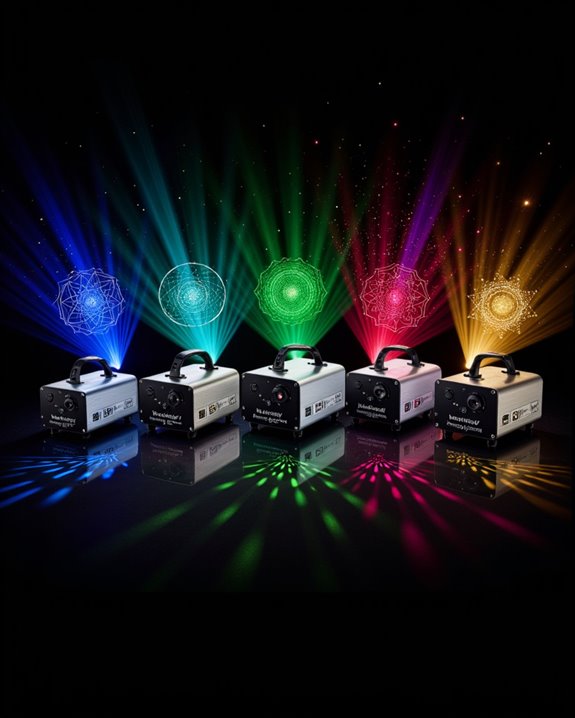choosing a programmable laser light