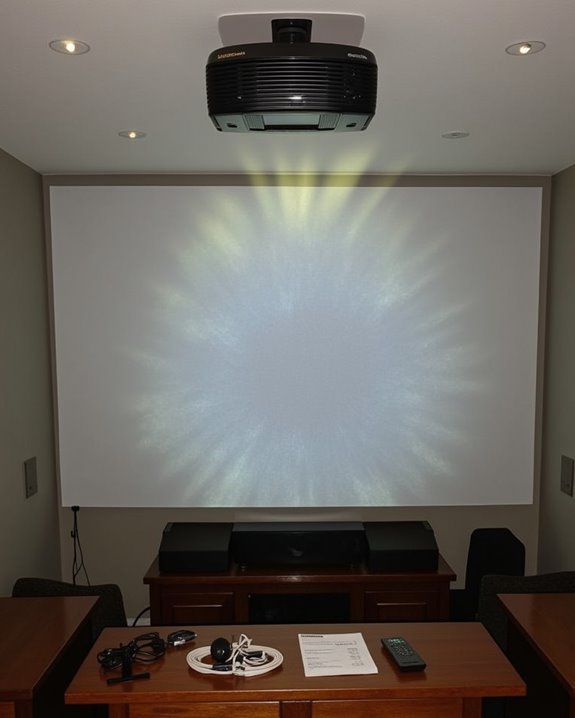 complete projector setup costs