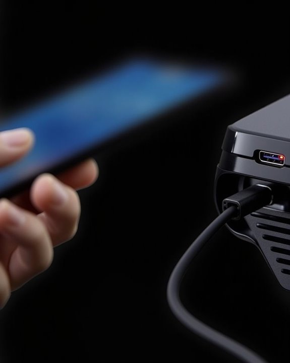 connect phone to projector