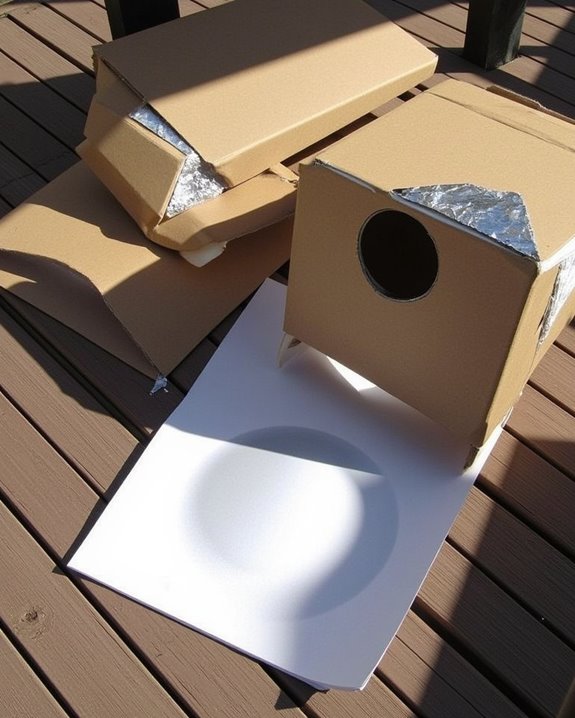 creative household pinhole projections