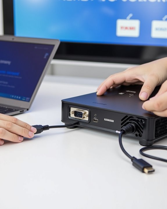 device specific wired connection methods