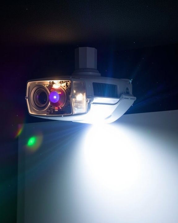digital signals create vibrant images