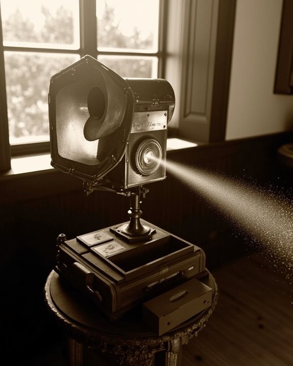 early inventors shaped projection technology