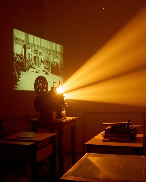 educational projection technology evolution