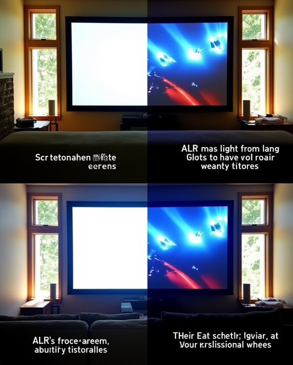 enhanced ambient light rejection