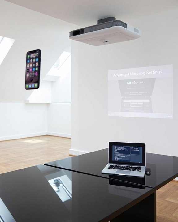 enhanced screen mirroring features
