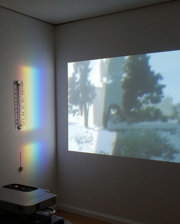 environmental impact on projector
