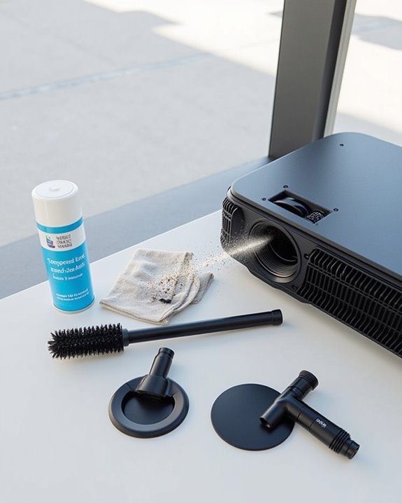 essential projector cleaning essentials