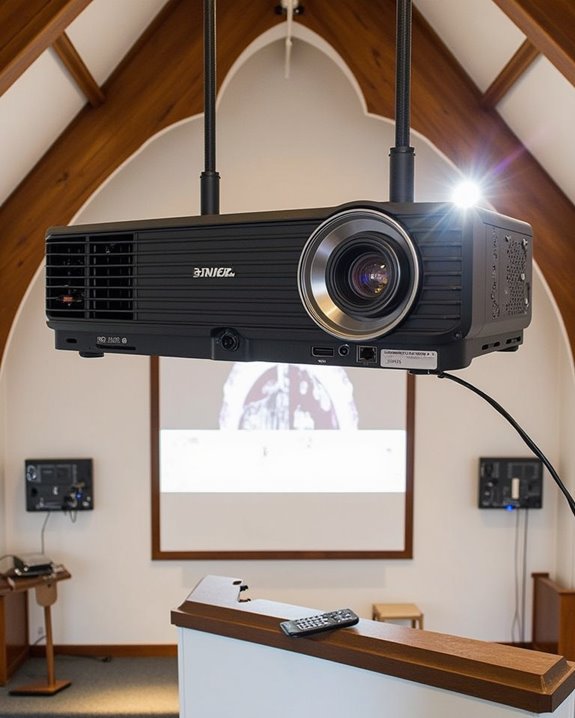 flexible projector installation options