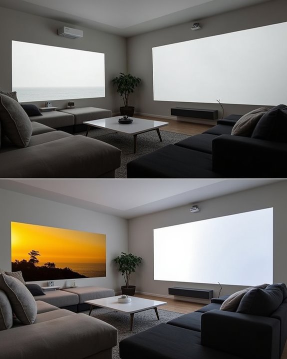 flexible space efficient projection options
