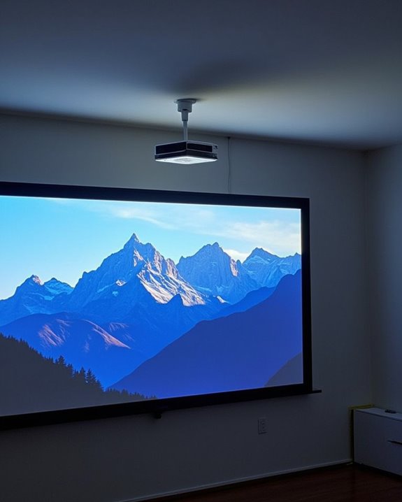 flexible ultra hd projector installation