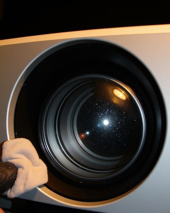 gentle lens cleaning procedures
