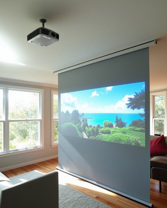 high brightness outdoor projectors