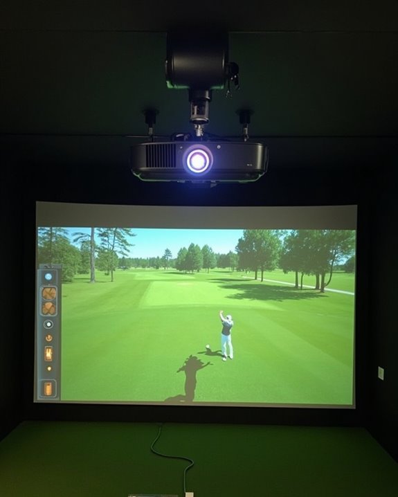 high resolution laser golf projectors