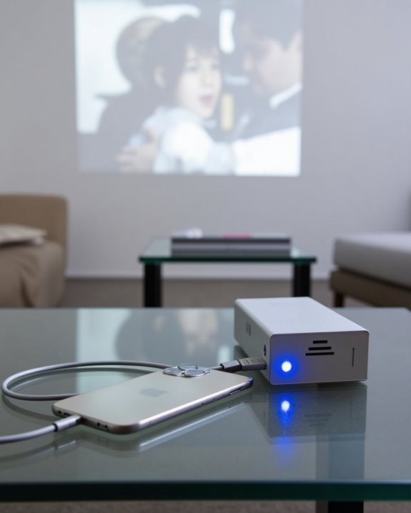 high resolution portable projectors