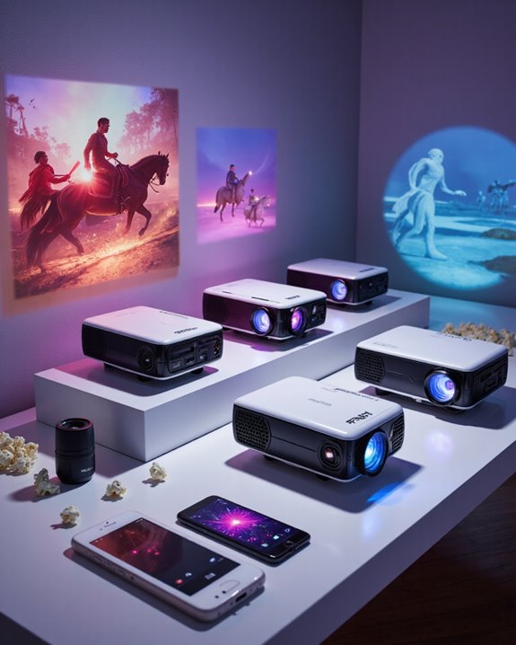 high resolution wifi projector specifications