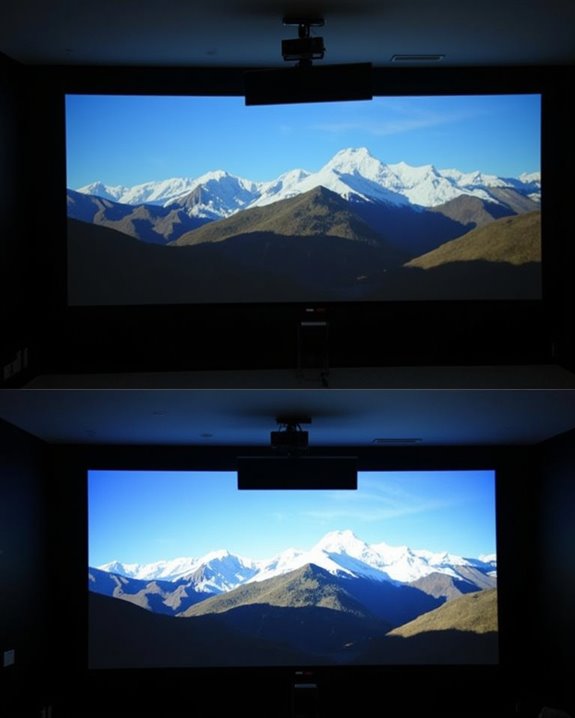 impact of gain on brightness