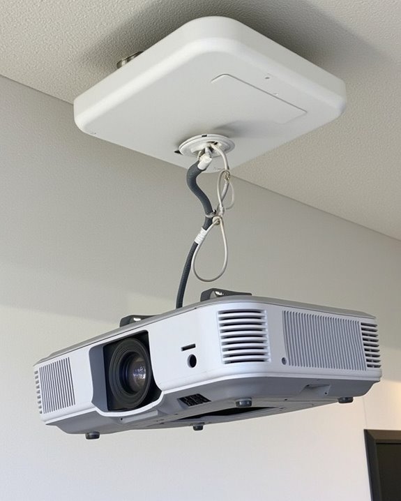 inverted projector setup challenges