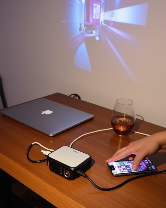 iphone projector connection guide