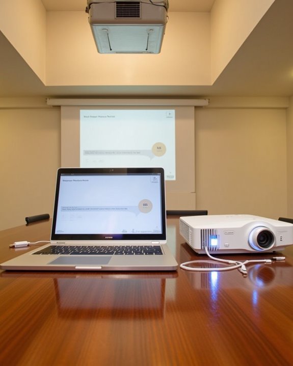 laptop projector connection guide
