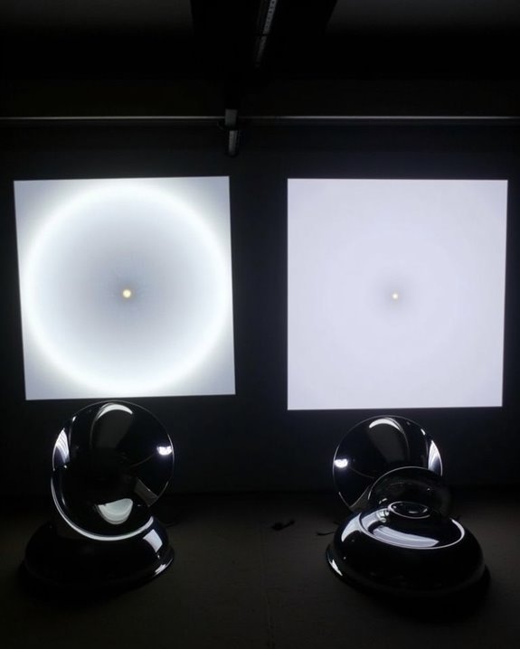 lenses reflectors light focus