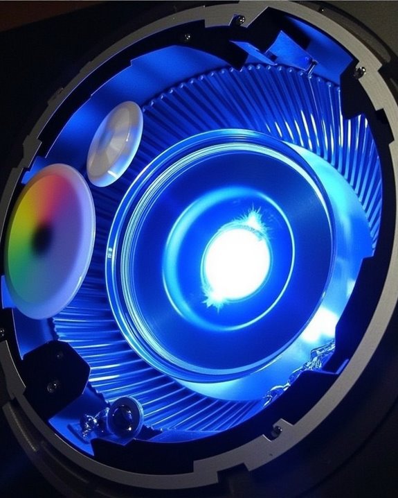 light emission and image shaping