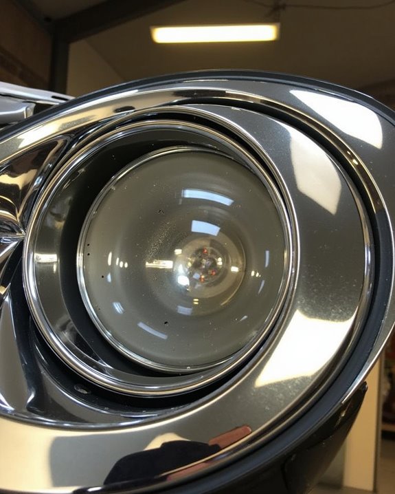 maintain projector headlight integrity