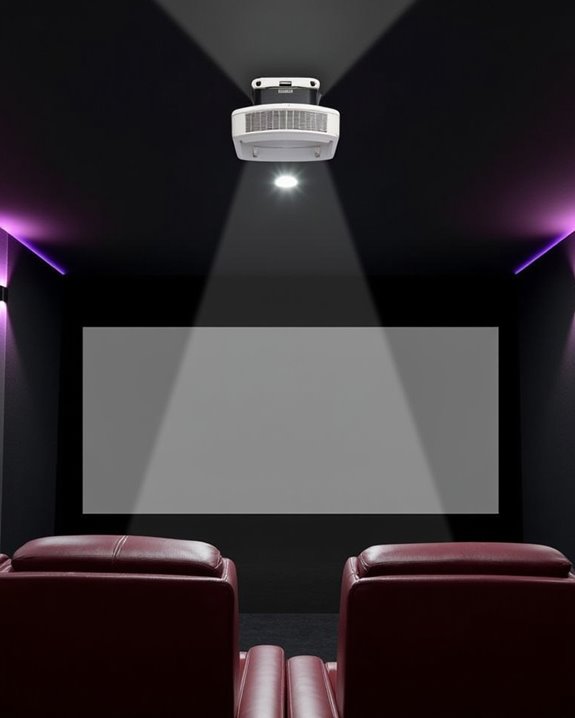 match projector with screen