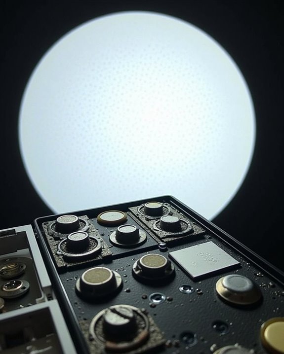 micromirror failure caused by moisture
