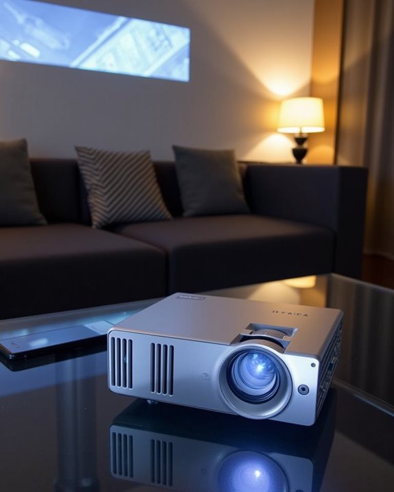 mini portable projection device