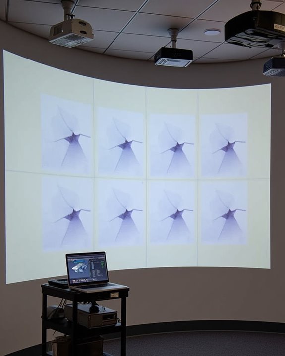 multi projector calibration process