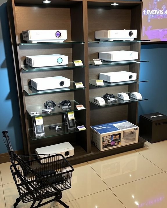 online marketplaces for projectors