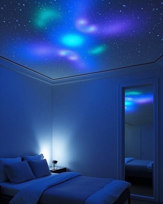 optimal placement for galaxy projector