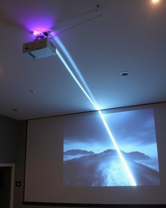 optimize projector placement effectively
