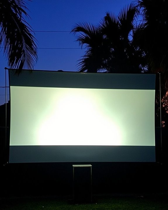 outdoor projection environmental considerations