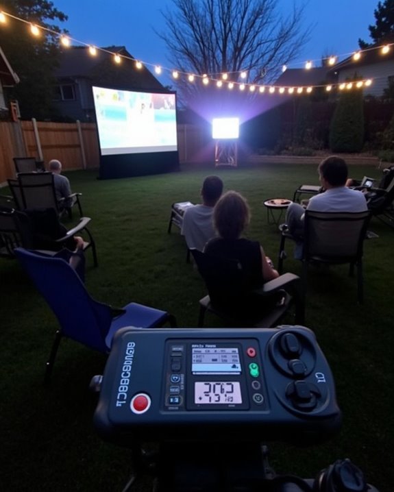 outdoor projector selection guidelines
