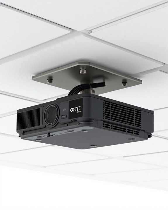 projector inversion and adjustment