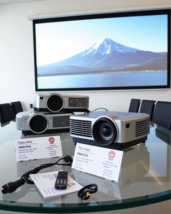 projector rental pricing options