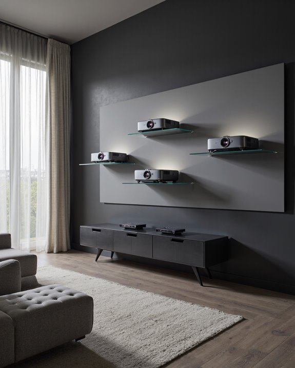 projector selection for living room