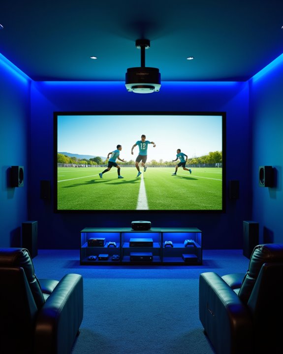 projector selection for sports