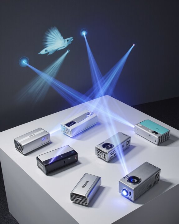 projector specifications and setup